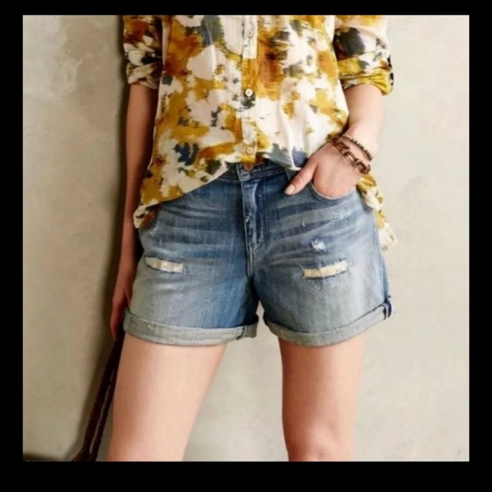 Anthropologie Pilcro Denim Shorts size:26